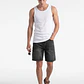 Bermuda Hombre Denim Straight Gris - Miniatura 2
