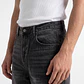 Bermuda Hombre Denim Straight Gris - Miniatura 3