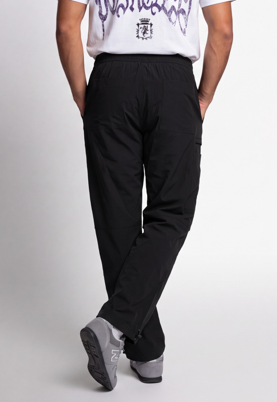 Pantalón Hombre Jogger Ajustador Negro Training 3