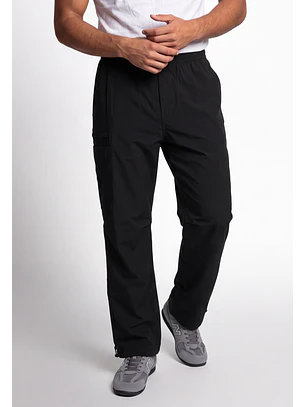 Pantalón Hombre Jogger Ajustador Negro Training