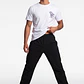 Pantalón Hombre Jogger Ajustador Negro Training - Miniatura 1