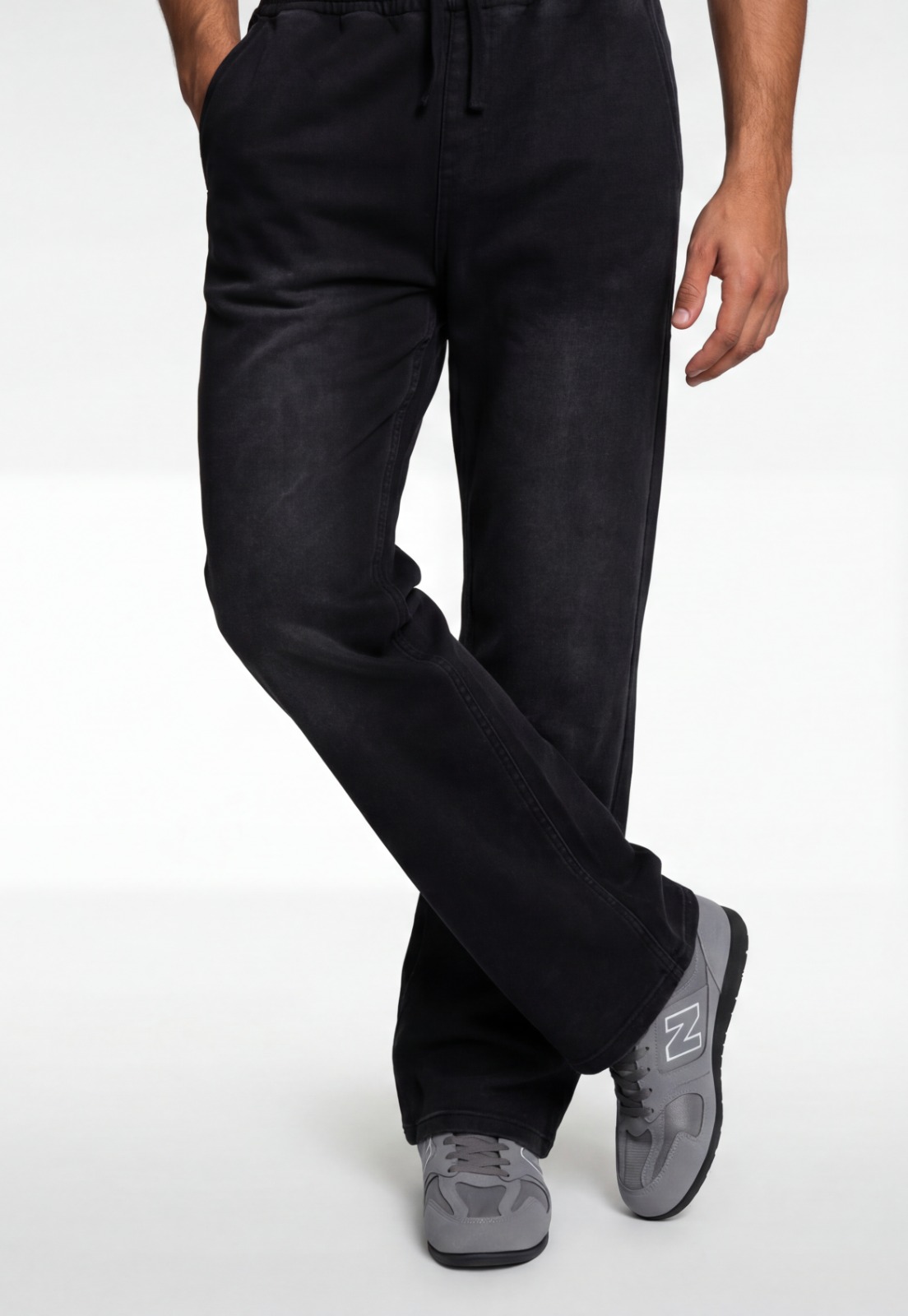 Pantalón Buzo Hombre Proceso Negro 2