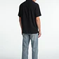 Camisa Hombre Mega Baggy Bolsillos Negro - Miniatura 3