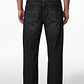 Jeans Hombre Skater Efecto Retro Negro - Miniatura 3