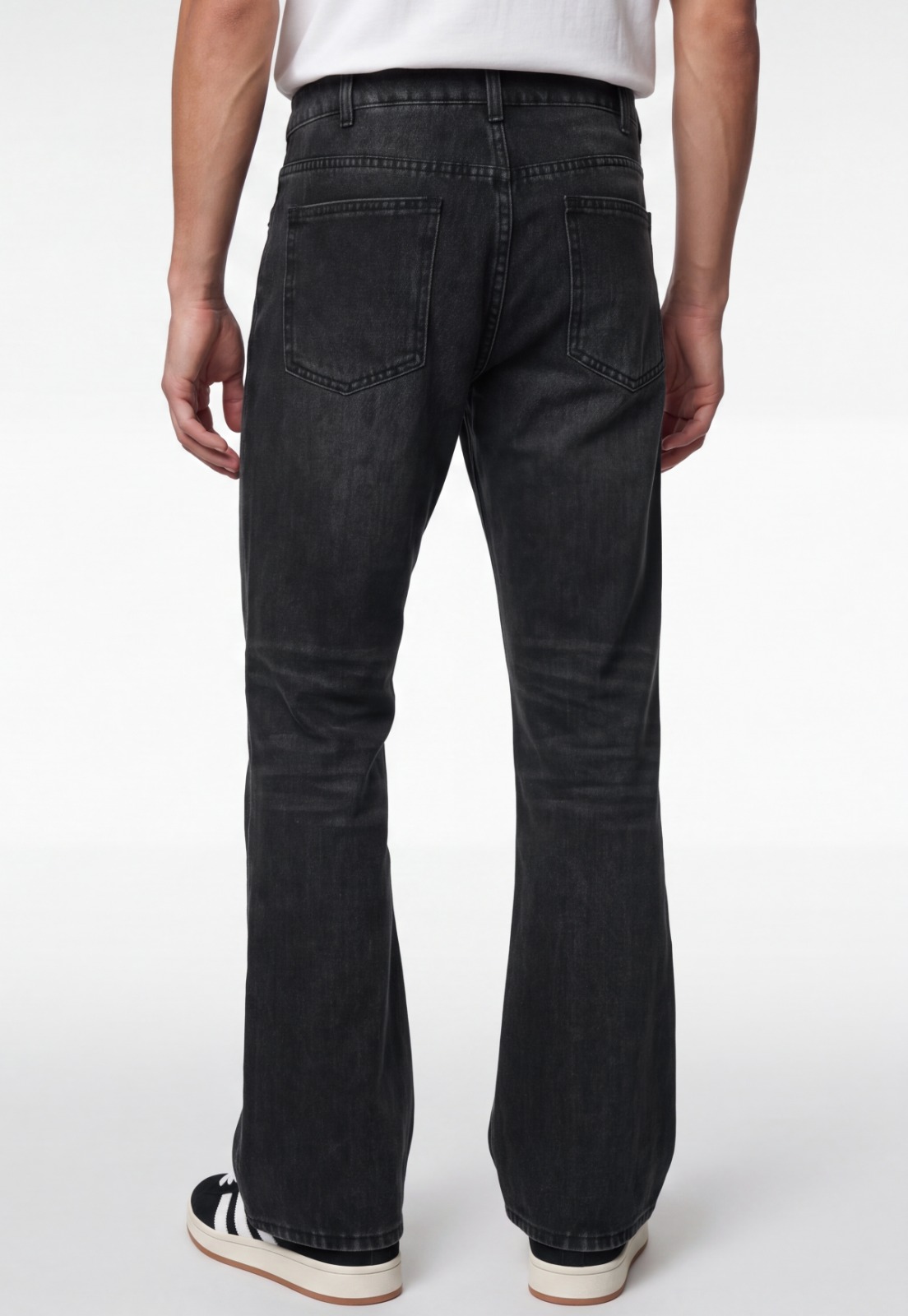 Jeans Hombre Flare Negro 2