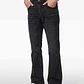 Jeans Hombre Flare Negro - Miniatura 1