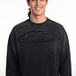 Polerón Hombre Oversize Lavado Negro - Miniatura 3
