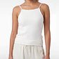 Peto Mujer Halter Tejido Crudo - Miniatura 2