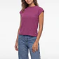 Polera Mujer Drapeada Fantasía Magenta - Miniatura 1