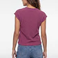 Polera Mujer Drapeada Fantasía Magenta - Miniatura 2