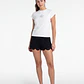 Short Mujer Tejido Macramé Negro - Miniatura 4