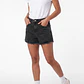 Short Mujer Denim Desflecado Negro - Miniatura 1