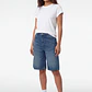 Short Mujer Denim Mega Baggy Azul - Miniatura 4