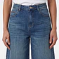 Short Mujer Denim Mega Baggy Azul - Miniatura 3