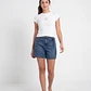 Short Mujer Denim Loose Azul - Miniatura 4