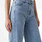Pantalón Mujer Palazzo Lyocell Celeste - Miniatura 3