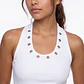 Peto Mujer Rib Halter Blanco - Miniatura 3