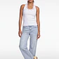 Peto Mujer Rib Halter Blanco - Miniatura 4
