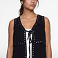 Blusa Mujer Tachas Negro - Miniatura 3