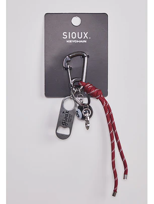 Llavero Abrebotellas Burdeo Sioux 