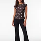 Polera Mujer Dots Café - Miniatura 4