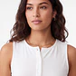 Peto Mujer Botones Blanco - Miniatura 3