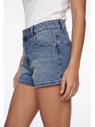 Short Mujer Small Azul