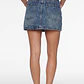 Falda Mujer Denim Vintage Azul - Miniatura 2