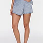 Falda Mujer Denim Argolla Cruzada Celeste - Miniatura 1
