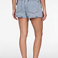 Falda Mujer Denim Argolla Cruzada Celeste - Miniatura 2