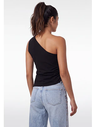Peto Mujer Hombro Hebilla Negro