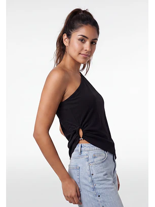 Peto Mujer Hombro Hebilla Negro