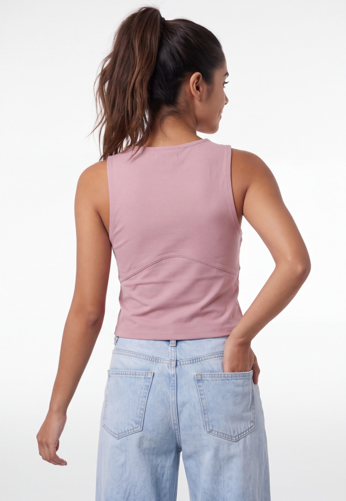 Peto Mujer Corte Busto Rosado 2