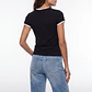 Polera Mujer Modal Doble Negro - Miniatura 2