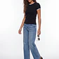 Polera Mujer Modal Doble Negro - Miniatura 4