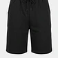 Bermuda Hombre Jort Franela Interlock Negro - Miniatura 1