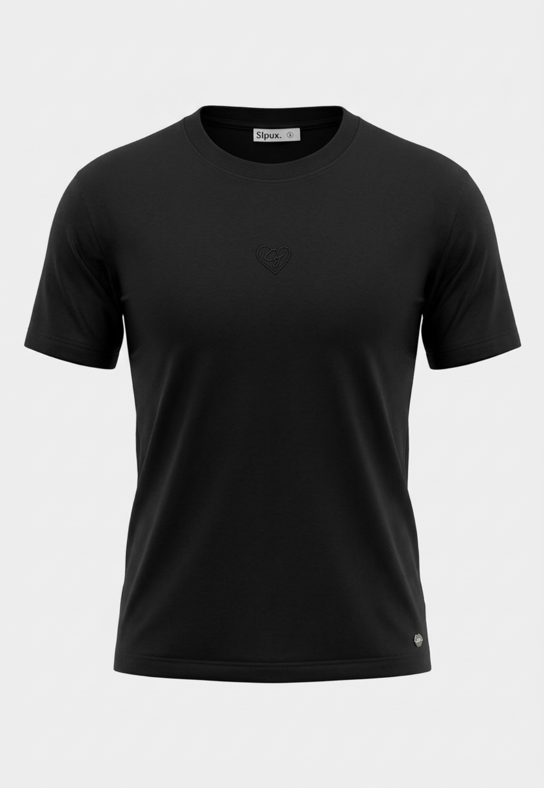 Polera Mujer Loose Fit Basic Negro 1