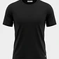 Polera Mujer Loose Fit Basic Negro - Miniatura 1