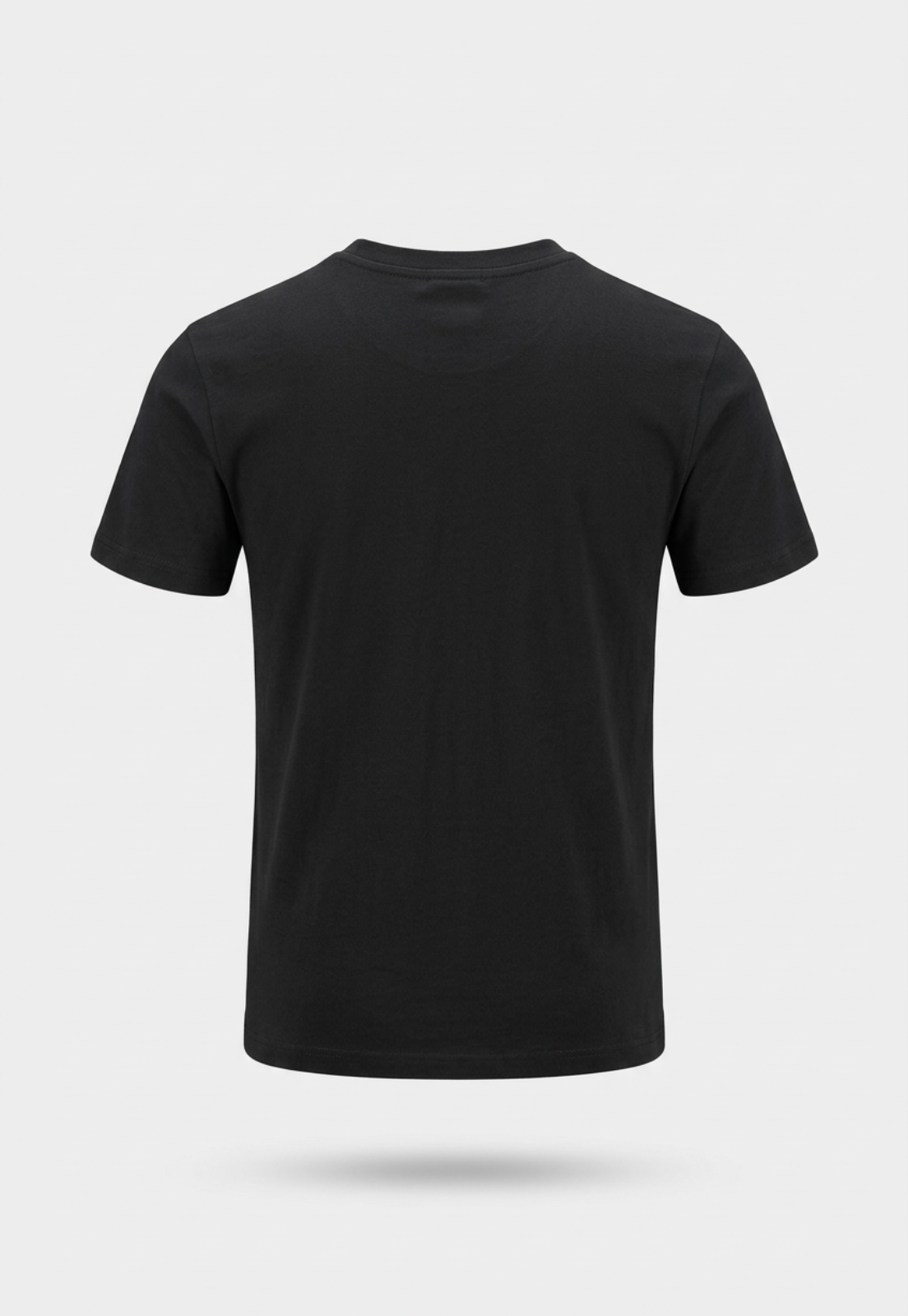 Polera Mujer Loose Fit Basic Negro 2