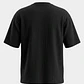 Polera Hombre Tela  Negro - Miniatura 2