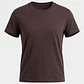 Polera Mujer Loose Fit Basic Café - Miniatura 1