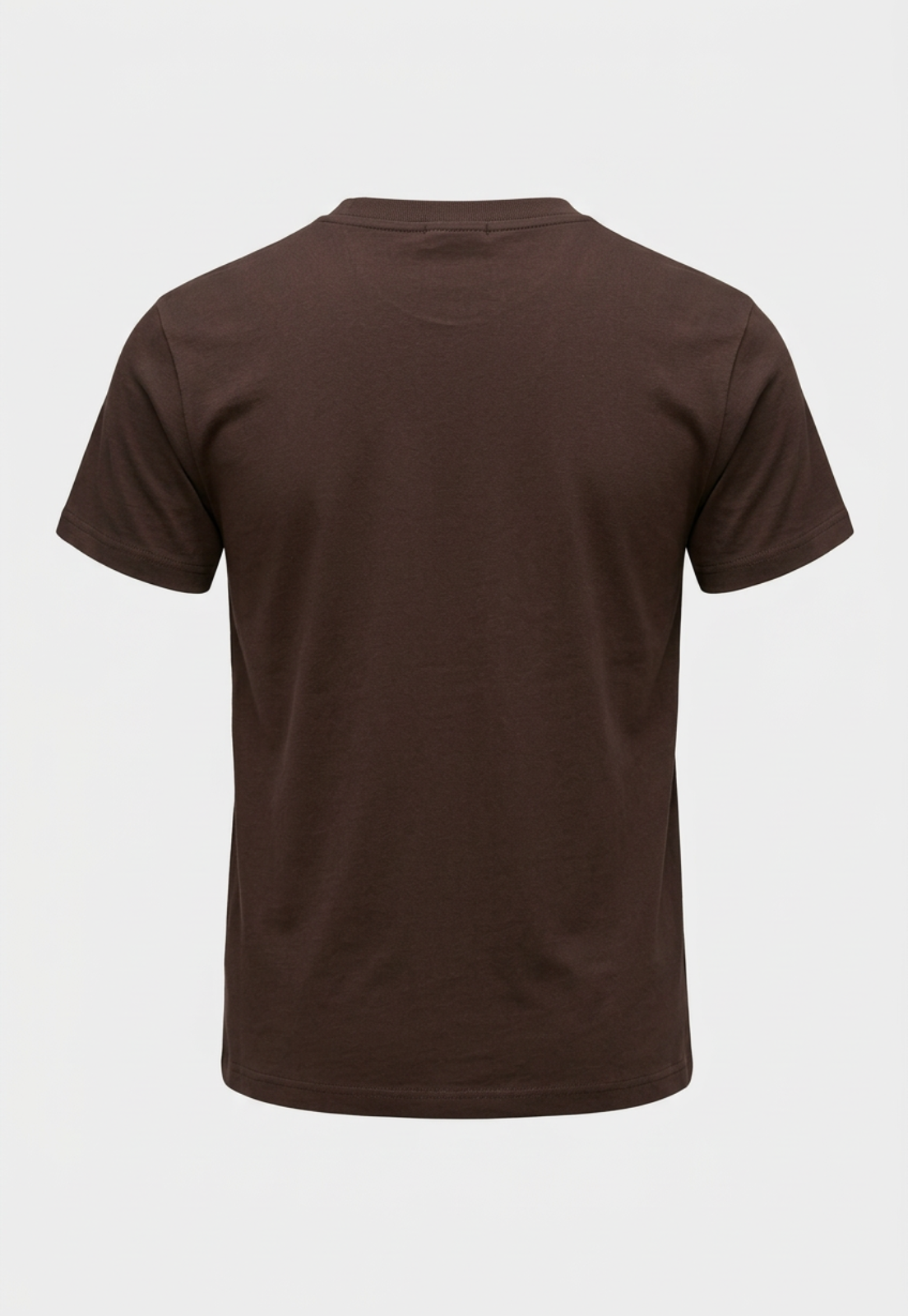Polera Mujer Loose Fit Basic Café 2