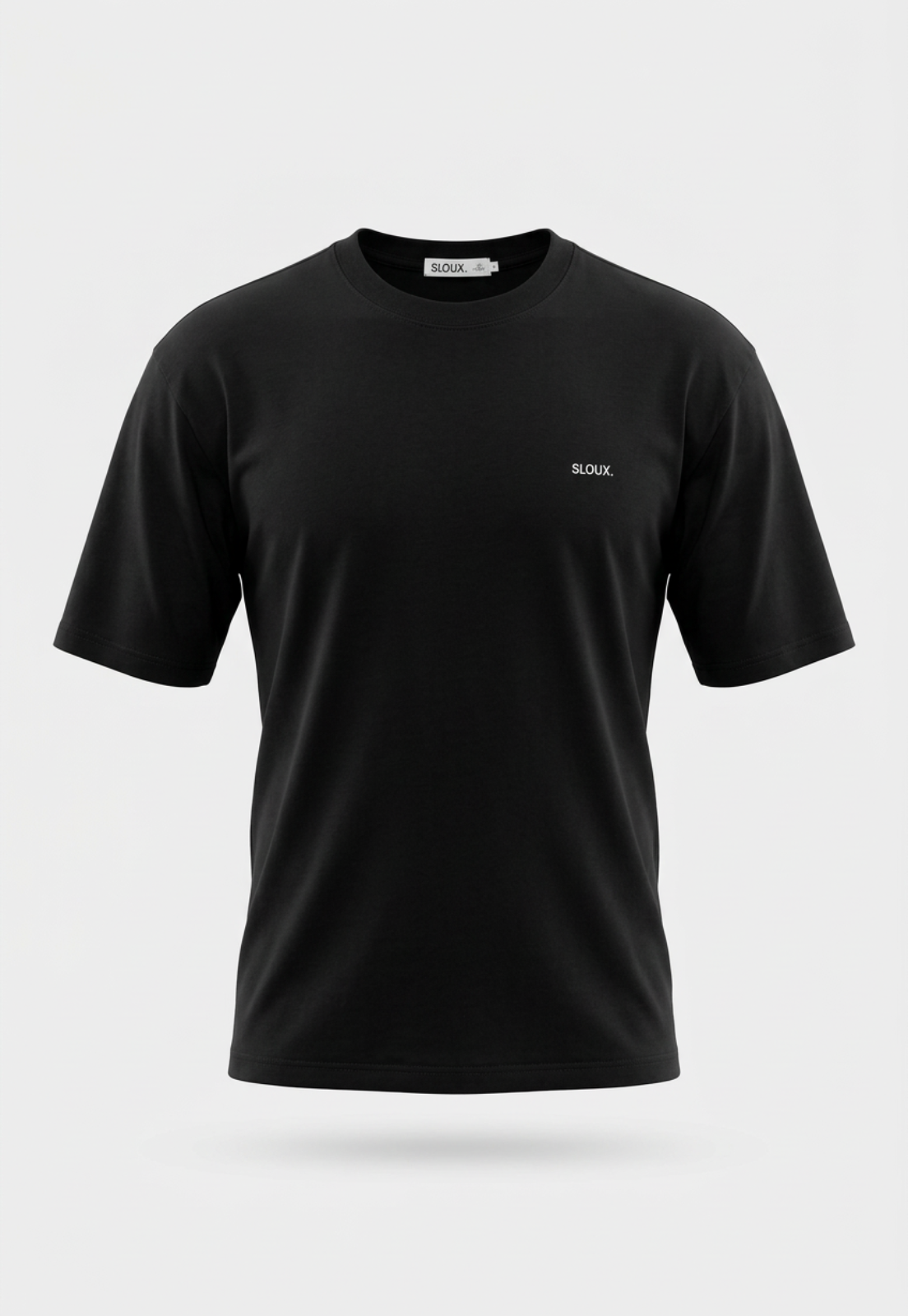 Polera Hombre Relaxed Interlock Negro 1