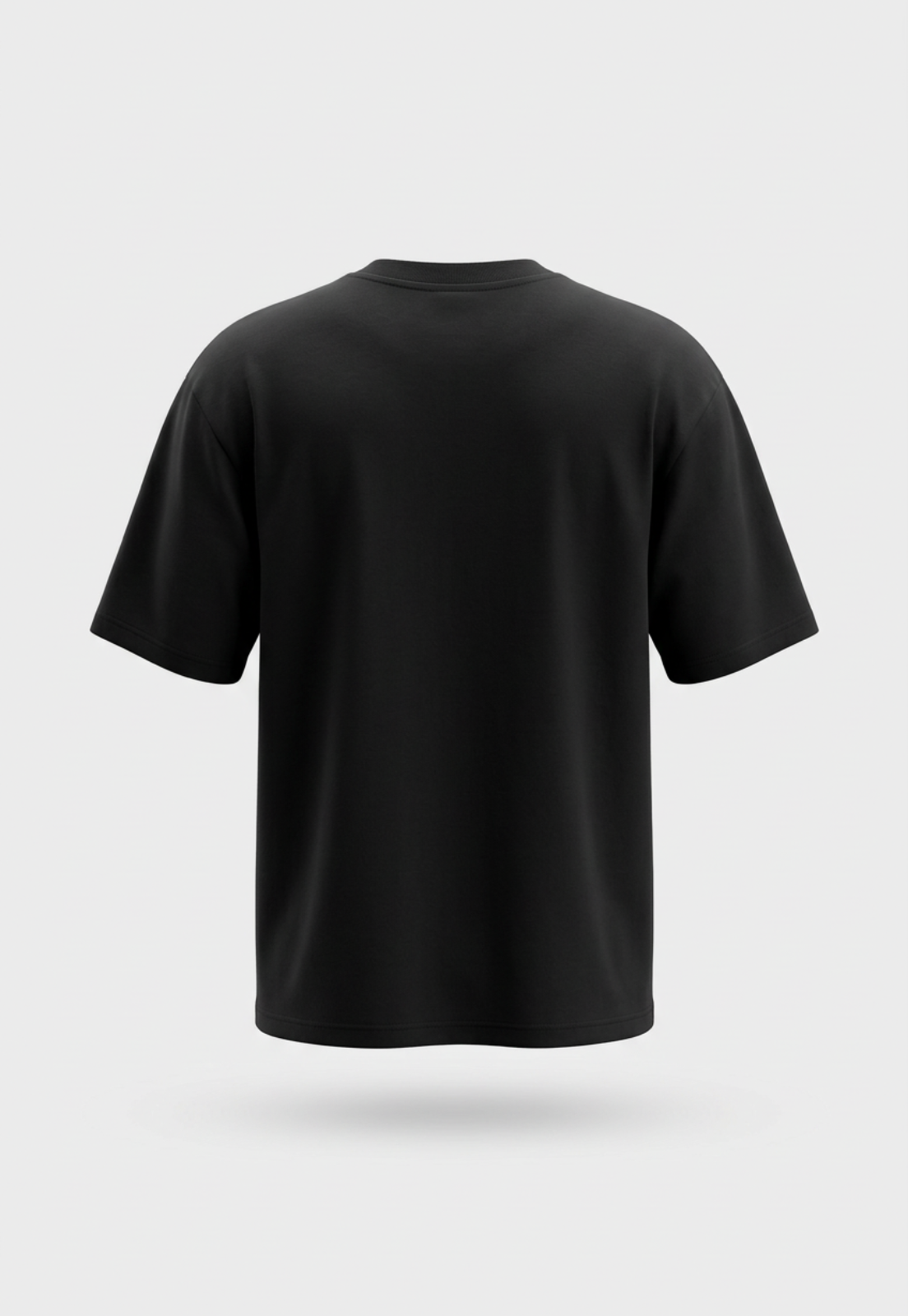 Polera Hombre Relaxed Interlock Negro 2