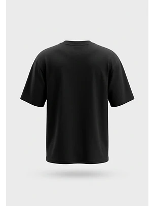 Polera Hombre Relaxed Interlock Negro