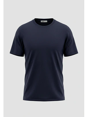 Polera Hombre Slim Fit Azul