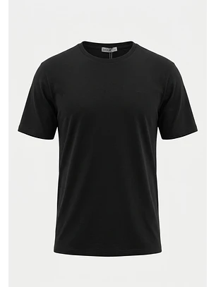Polera Hombre Slim Fit Negro