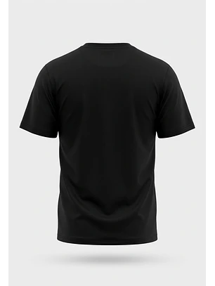 Polera Hombre Slim Fit Negro