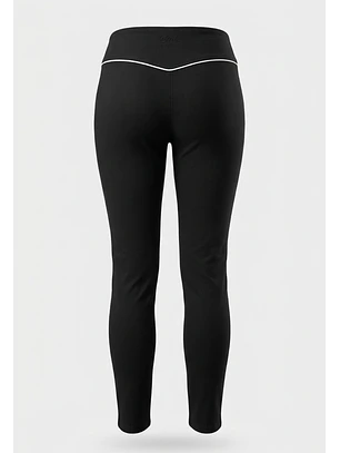 Calza Mujer Contraste Negro Training