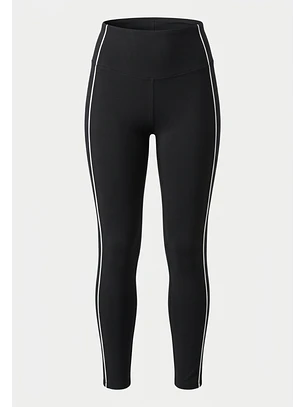 Calza Mujer Contraste Negro Training